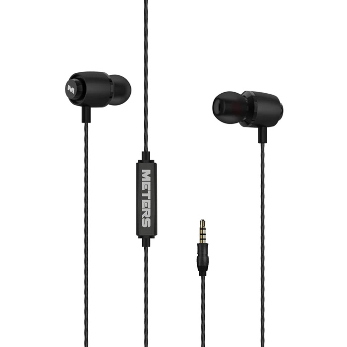 Наушники с микрофоном Meters NOVU-M-EARS Black