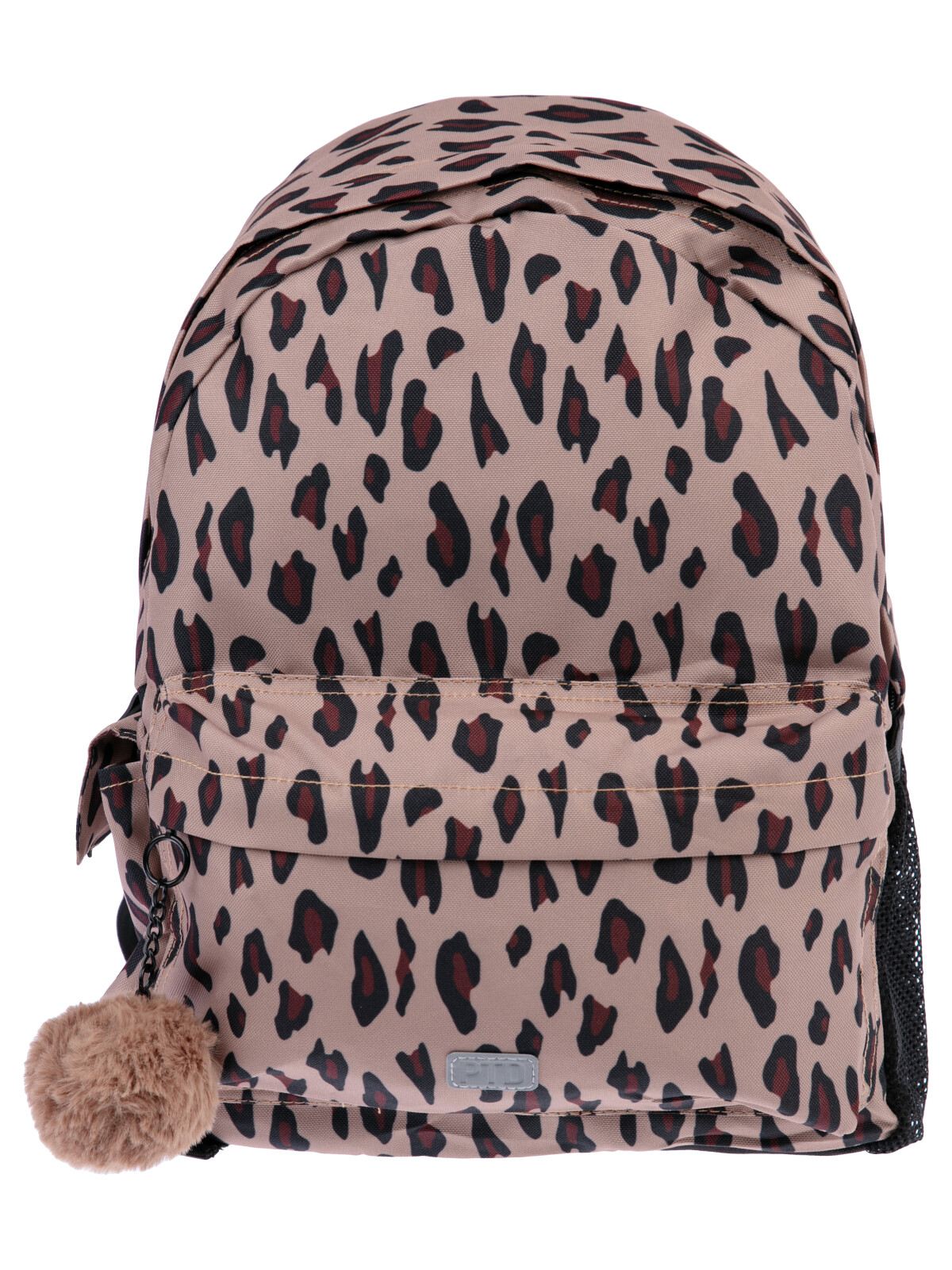 Рюкзак текстильный для девочек PlayToday, черный,бежевый, 40*30*15 см