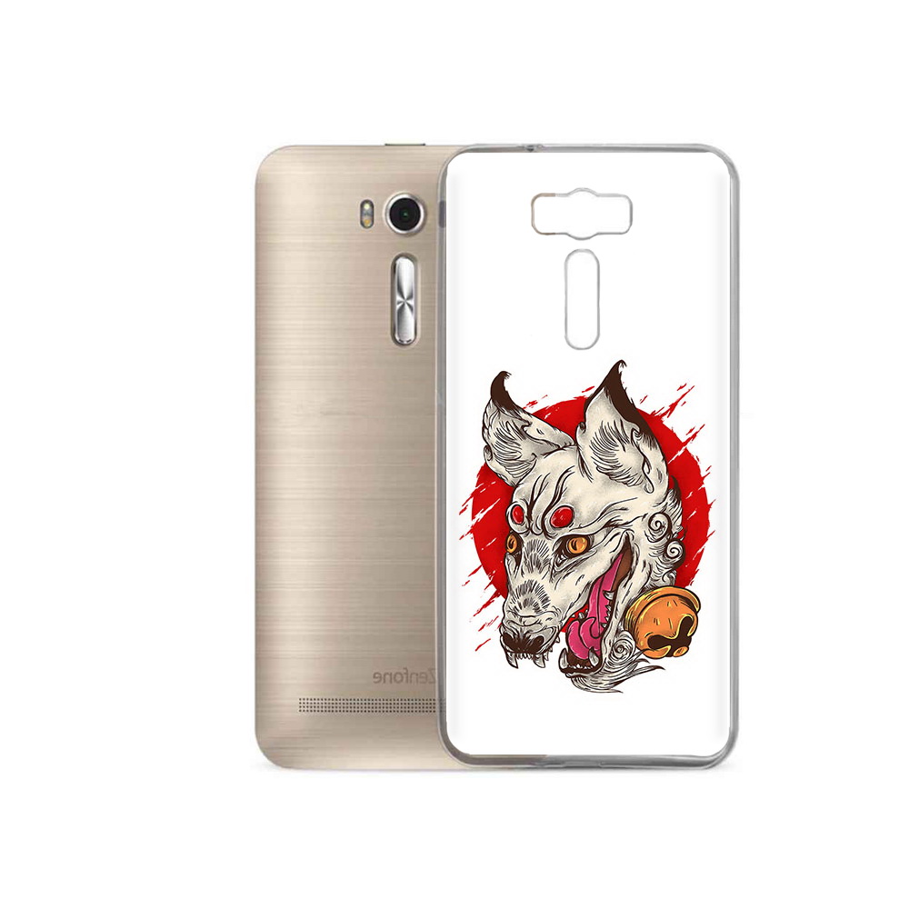 

Чехол MyPads Tocco для Asus ZenFone 2 Laser (ZE500KL) страшная собака (PT16965.647.627), Прозрачный, Tocco