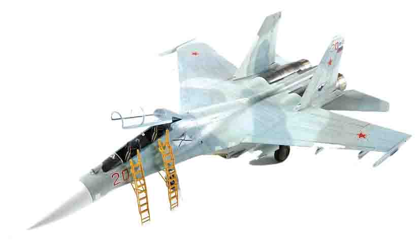 

Модель сборная Самолет Су-27УБ 7294з, Серый