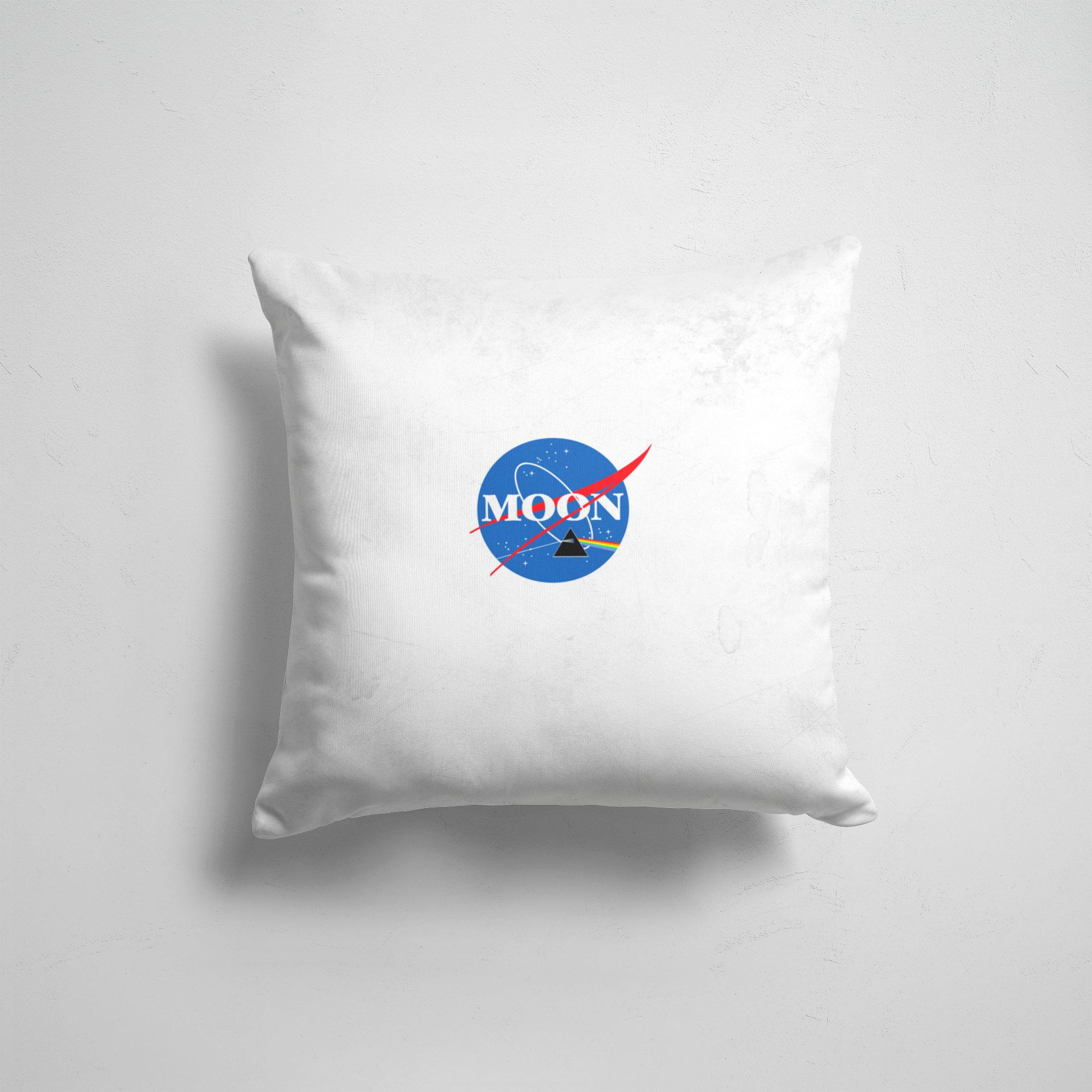 

Подушка декоративная 45х45см Рок Pink Floyd Moon, Разноцветный
