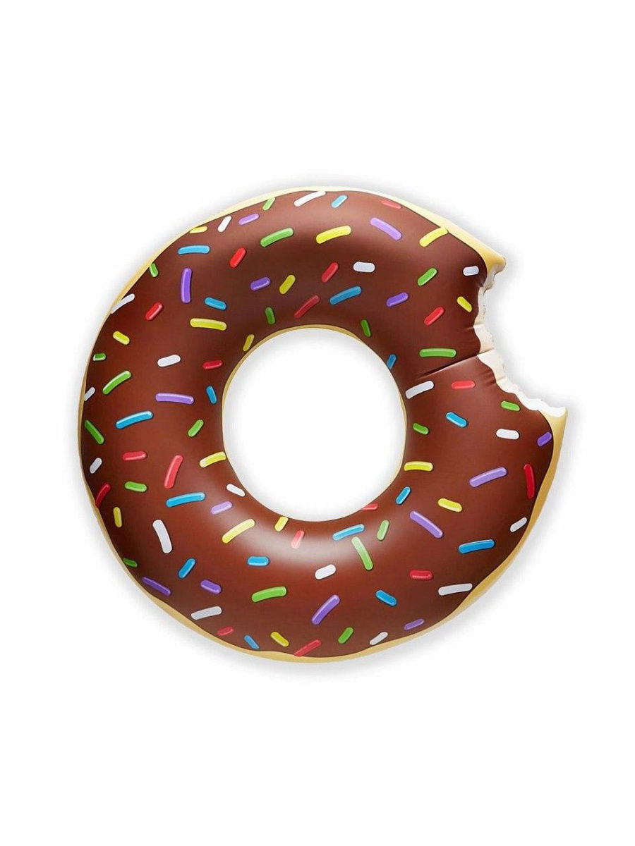 Надувной круг Summertime Пончик коричневый 100см