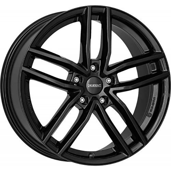 

Колесный диск Dezent TR black Black 8x18/5x112 ET46 D66.6 TTRG8BA46M, Черный