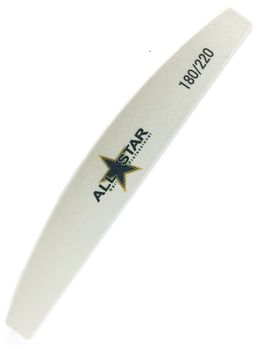 

Баф для ногтей All Star 180/220 грит, Серый