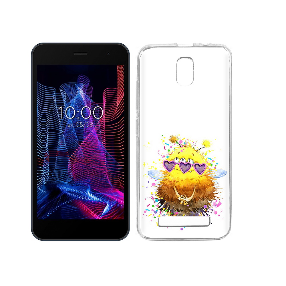 

Чехол MyPads Tocco для BQ 5047L Like Пушитый шмель, Прозрачный, Tocco