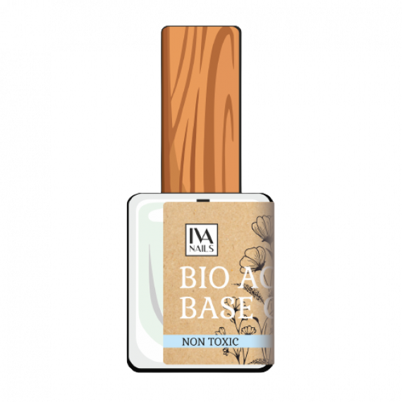 Базовое покрытие для ногтей Iva Nails, Bio Active Base Coat, 10 мл