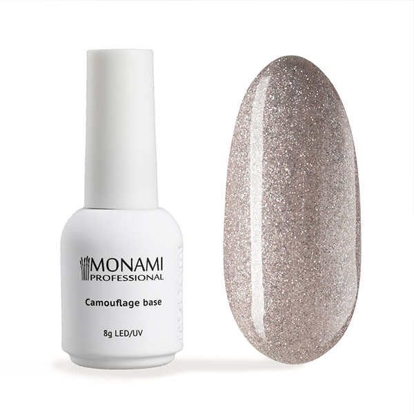 

Базовое покрытие для гель-лака Base Monami Aurora Beige, 8 г