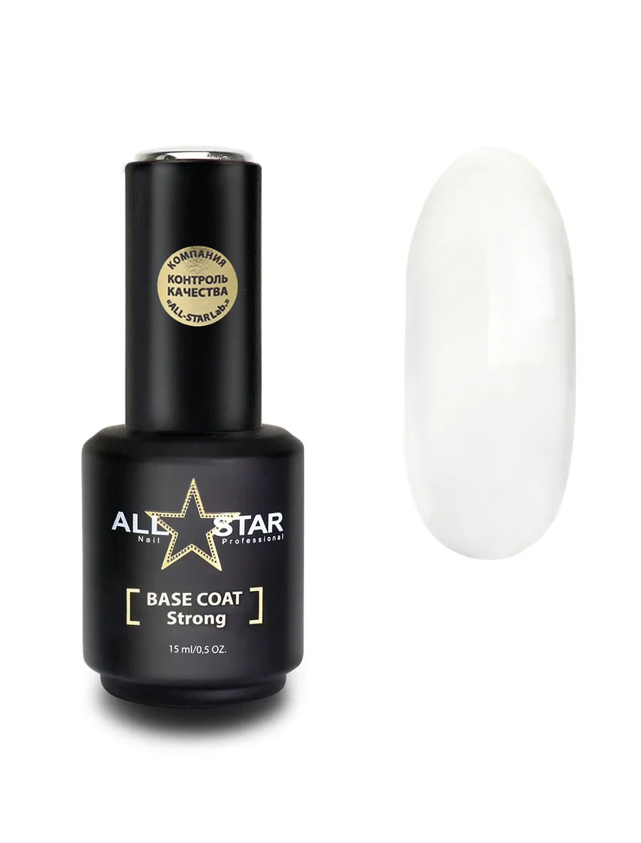 

Базовое покрытие Strong Base Coat All Star, 15 мл