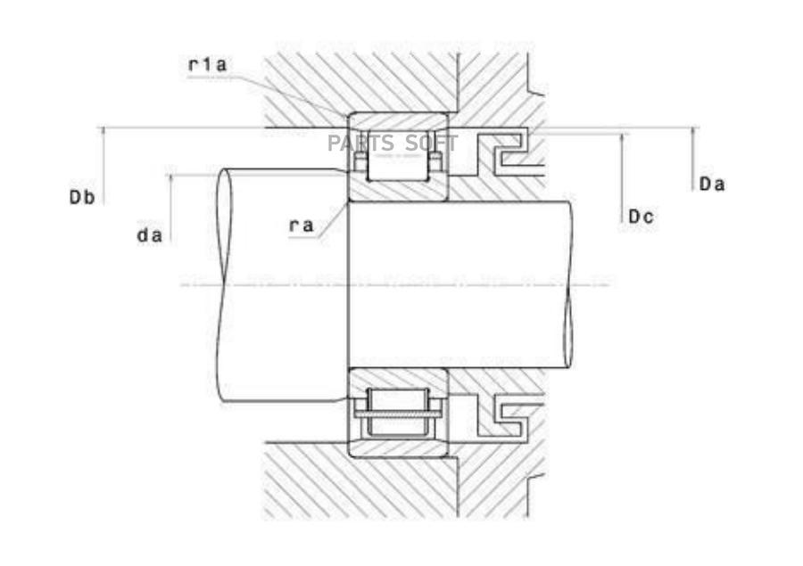 

N 208 ECP ПОДШИПНИКИ ЦИЛИНДРИЧЕСКИЕ РОЛИКОВЫЕ