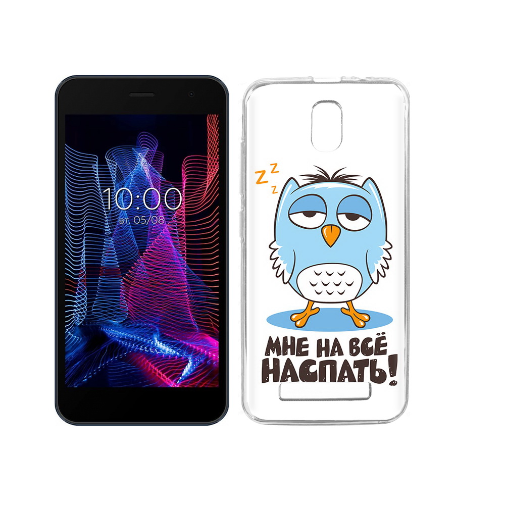 

Чехол MyPads Tocco для BQ 5047L Like Мне на все наспать, Прозрачный, Tocco