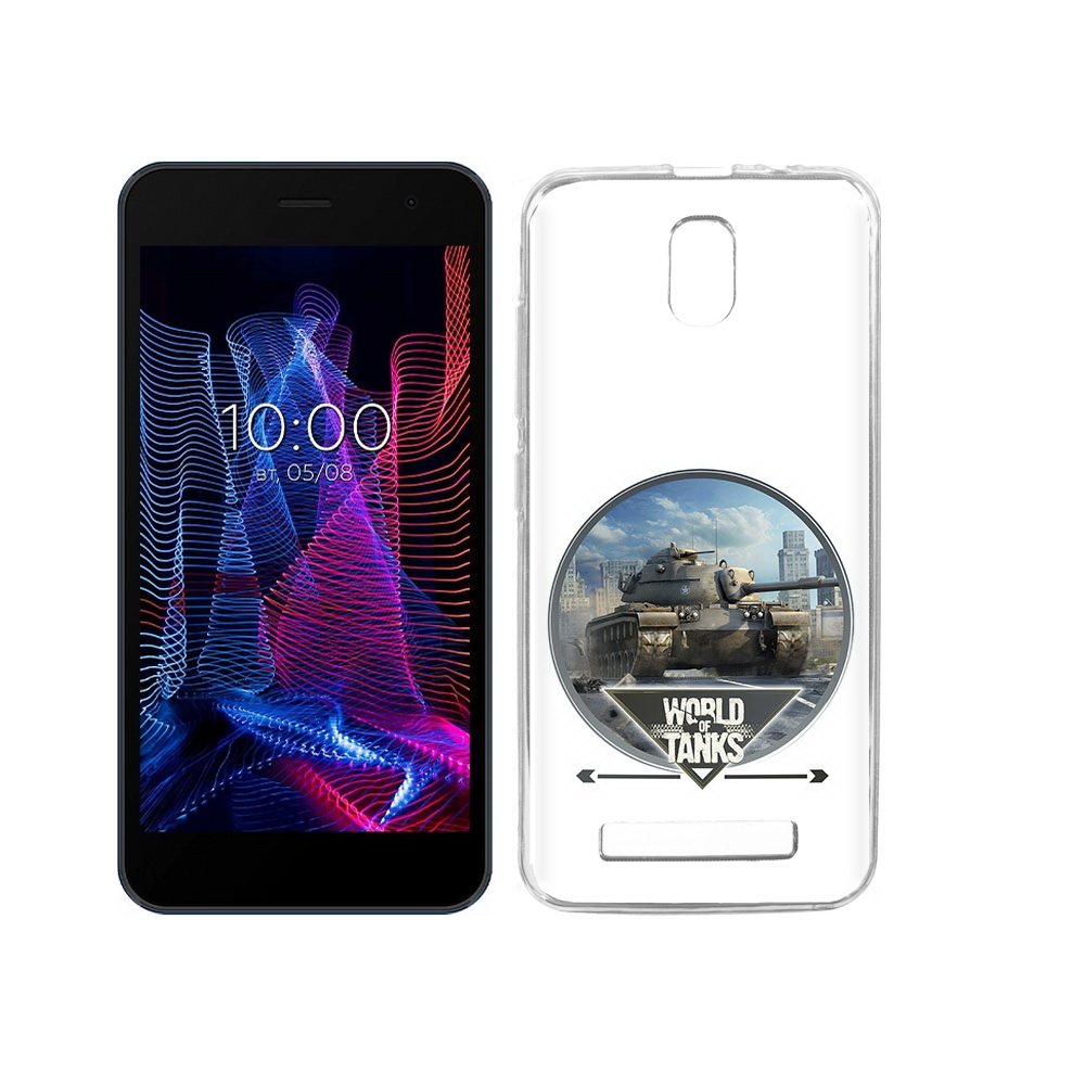 

Чехол MyPads Tocco для BQ 5047L Like Мир танков, Прозрачный, Tocco