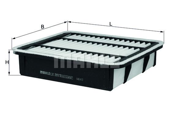 

Фильтр воздушный KNECHT LX 2873