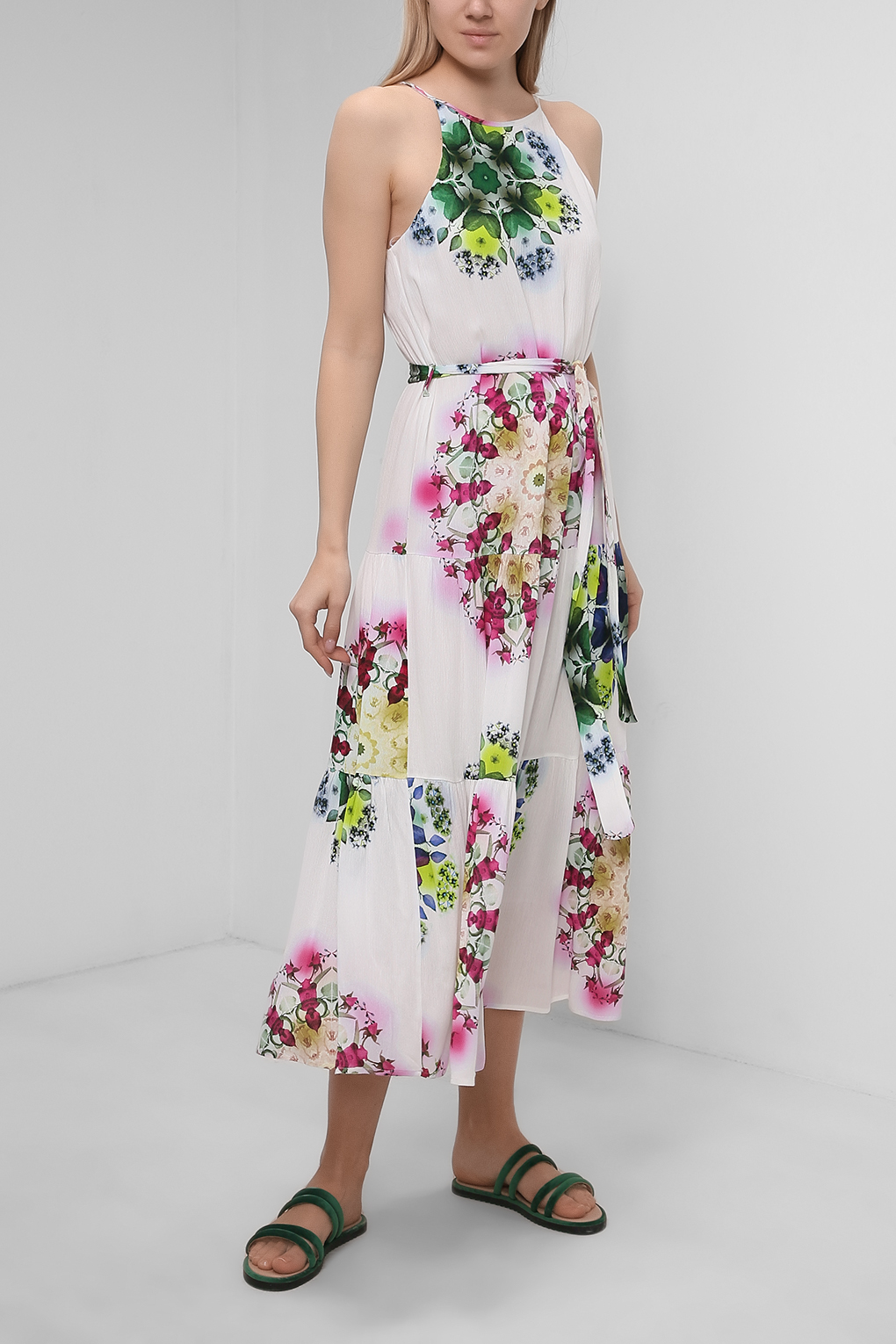 

Сарафан женский Desigual 21SWVWB0 белый XL, 21SWVWB0