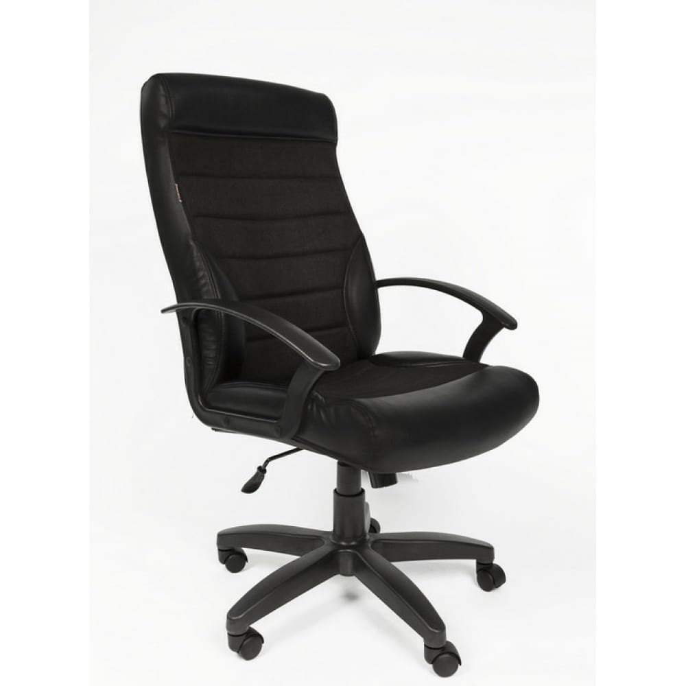 Easy Chair Кресло VTEChair-639 TPU ткань/к/з черный/черный, пластик 686732