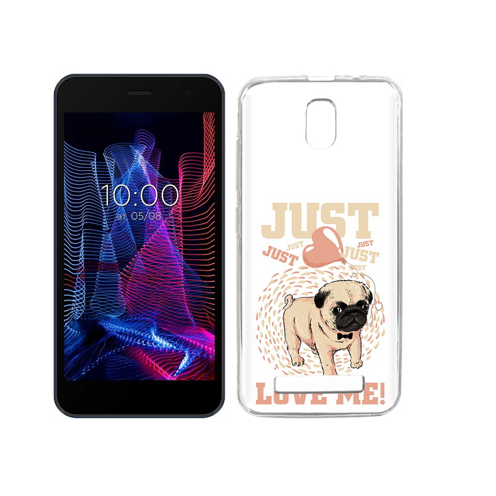 

Чехол MyPads Tocco для BQ 5047L Like Люби меня, Прозрачный, Tocco