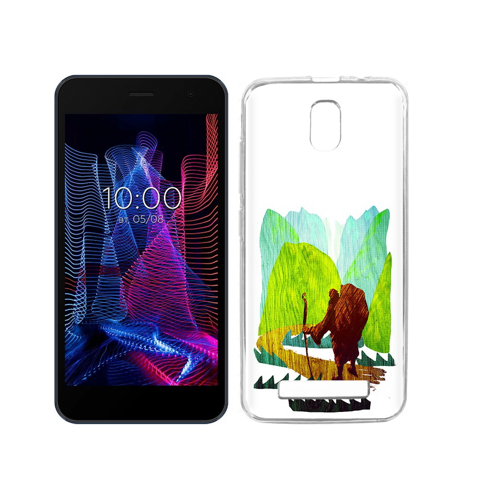 

Чехол MyPads Tocco для BQ 5047L Like Лесная тропа, Прозрачный, Tocco