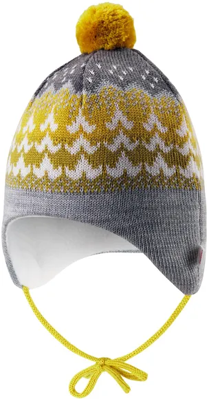 

Шапка Reima Beanie 518545-2467, желтая, 44, Желтый, 518545-2467