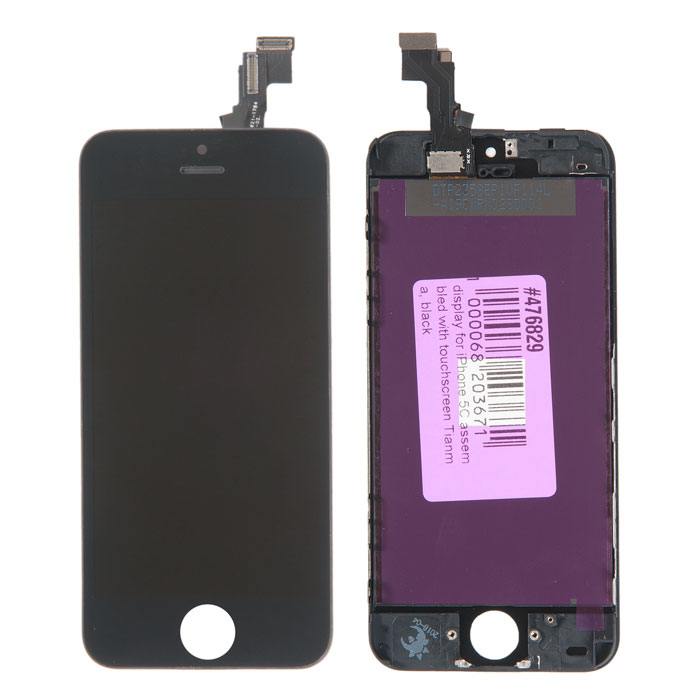 

Дисплей для iPhone 5C в сборе с тачскрином Tianma, чёрный, PD-476829