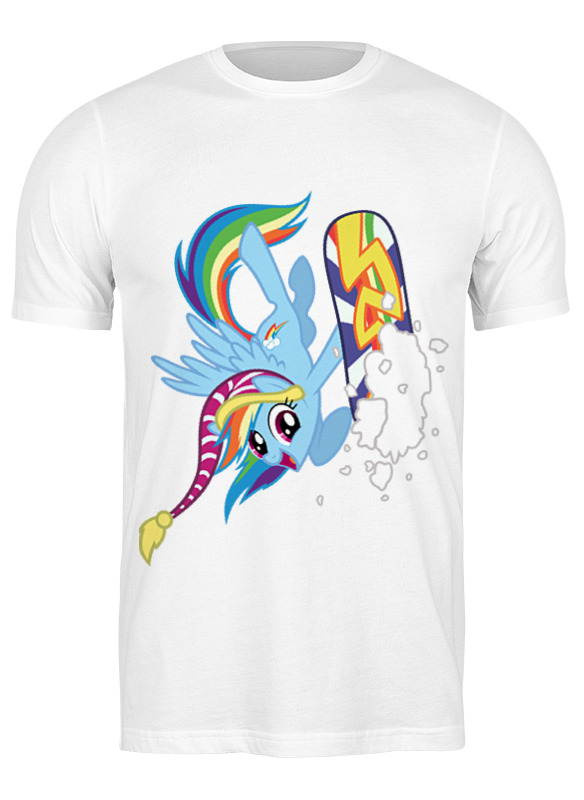 

Футболка мужская Printio Winter mood белая L, Winter mood