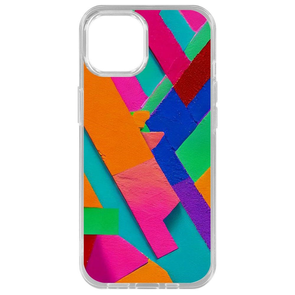 

Чехол-накладка Krutoff Clear Case Нейроавангард для iPhone 14 Plus, Прозрачный