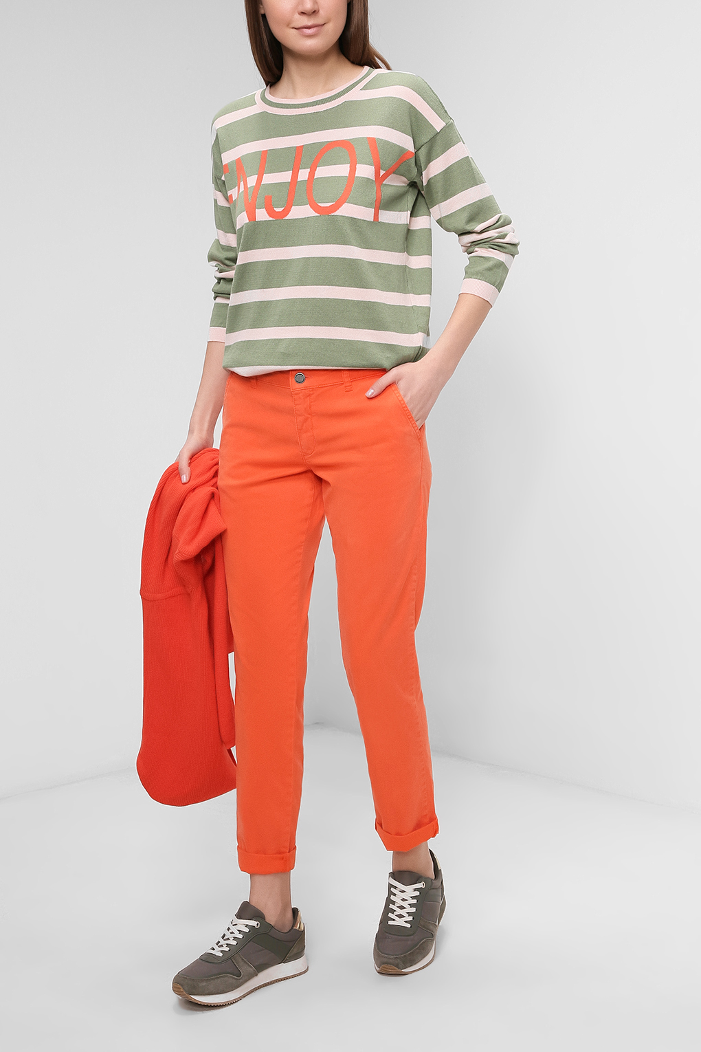 

Джемпер женский MORE & MORE 2108 ELLIS хаки 44, 2108 ELLIS