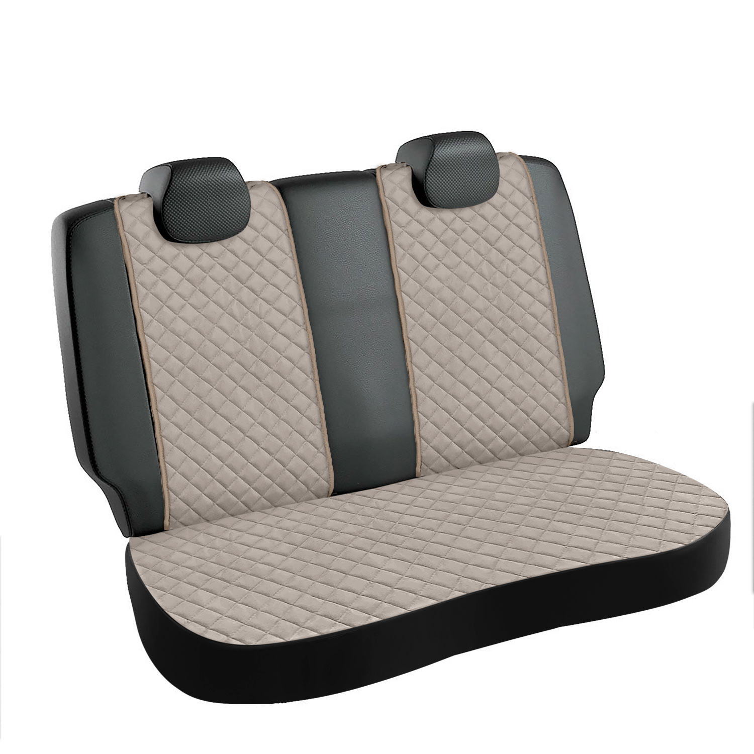 Накидка на заднее сиденье автомобиля АвтоЕва Бежевая