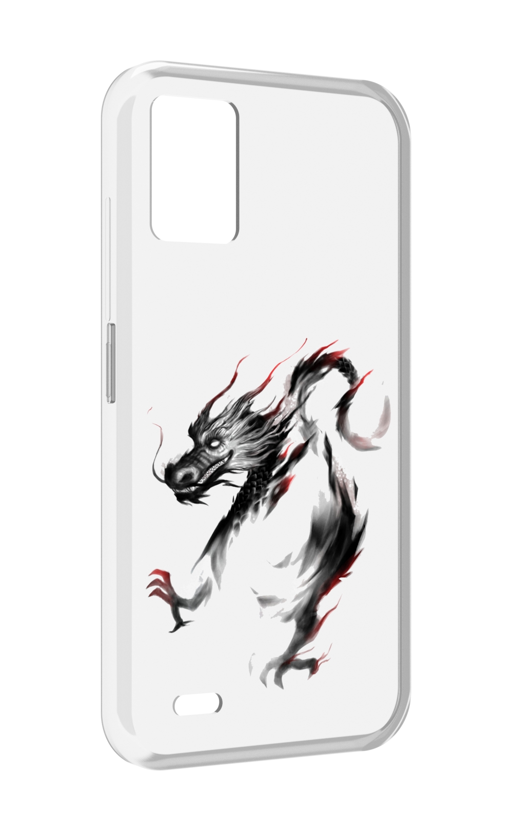 

Чехол MyPads черный дракон для UMIDIGI Bison 1, Прозрачный, Tocco