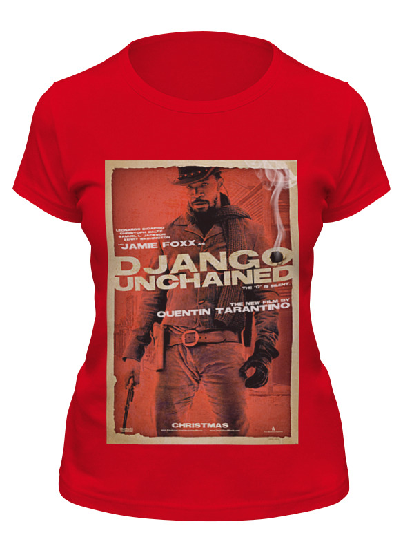 

Футболка женская Printio Django unchained - jame foxx красная 2XL, Красный, Django unchained - jame foxx