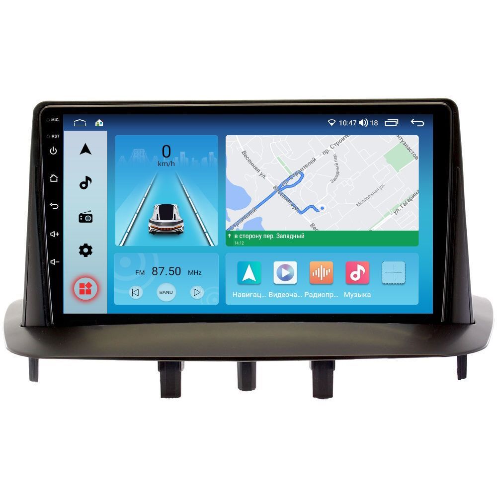

Магнитола EpicAuto T18 Renault Megane 3, Fluence I 2009-2016 - Android 13-Память 4+64Gb, 300_Megan3