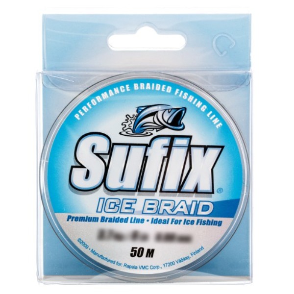 

Шнур Sufix Ice Braid 50м. 0.08мм. BLUE, Голубой, DS1HE0084B7A5I