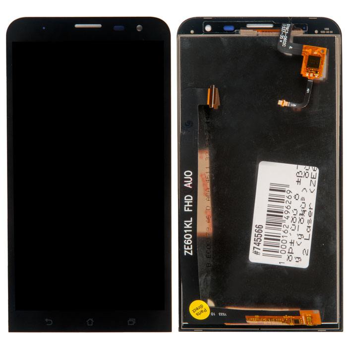 

Дисплей в сборе с тачскрином для Asus ZenFone 2 Laser (ZE601KL) 6" чёрный, PD-745566