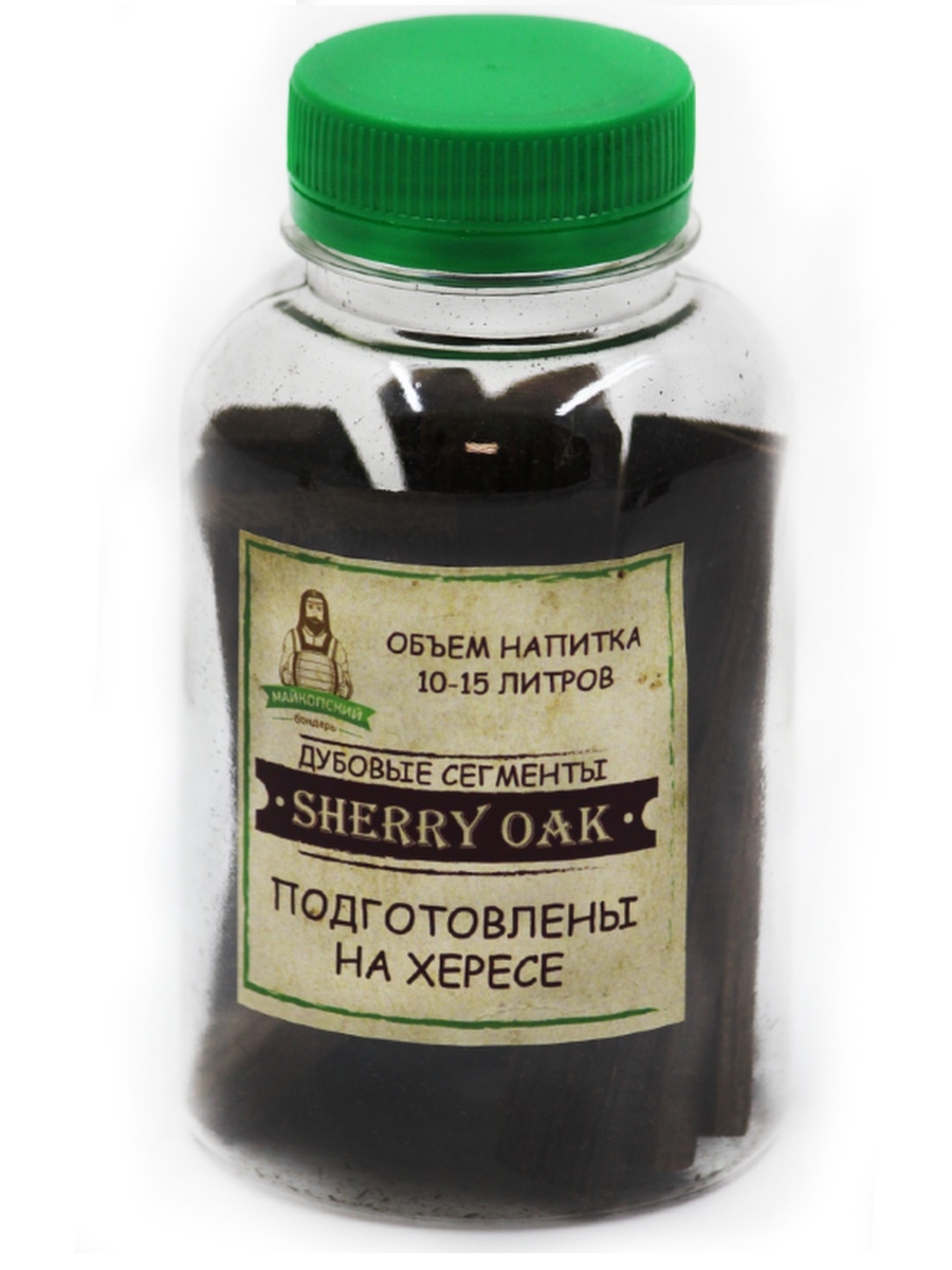 Набор дубовых сегментов Майкопский бондарь Sherry Oak, 60г