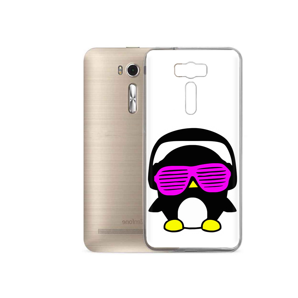 

Чехол MyPads Tocco для Asus ZenFone 2 Laser (ZE500KL) пингвин, Прозрачный, Tocco