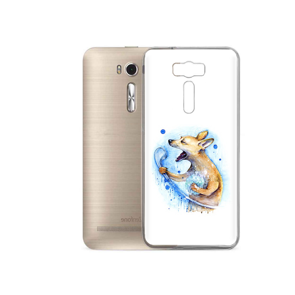 

Чехол MyPads Tocco для Asus ZenFone 2 Laser (ZE500KL) пение в душе, Прозрачный, Tocco