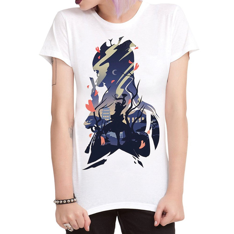 

Футболка женская Dream Shirts Аниме игра Genshin Impact 1 белая XS, Белый, Аниме игра Genshin Impact 1