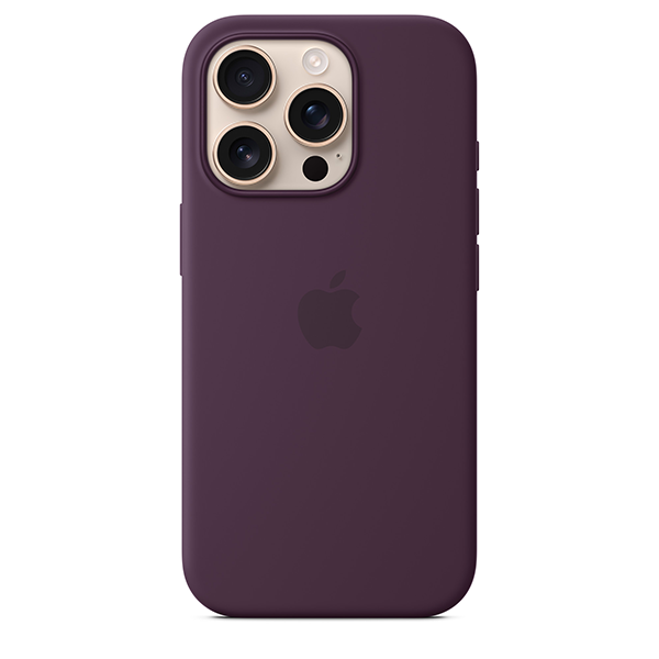 Чехол Apple Silicone Case with MagSafe для iPhone 16 Pro Plum MYYM3 11990₽