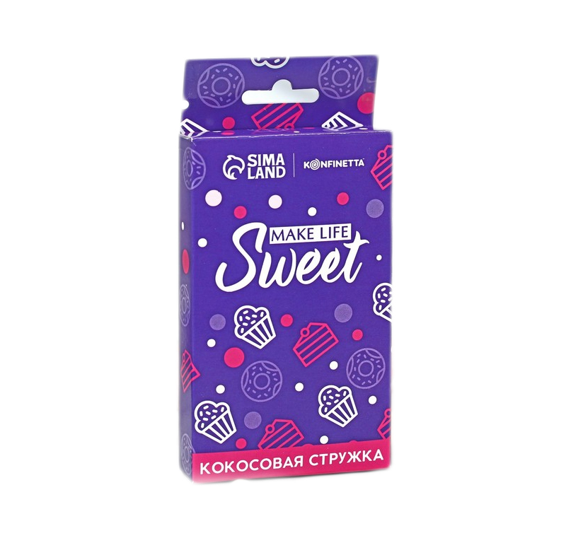 

Кондитерская кокосовая стружка Фиолетовая, 30 гр.
