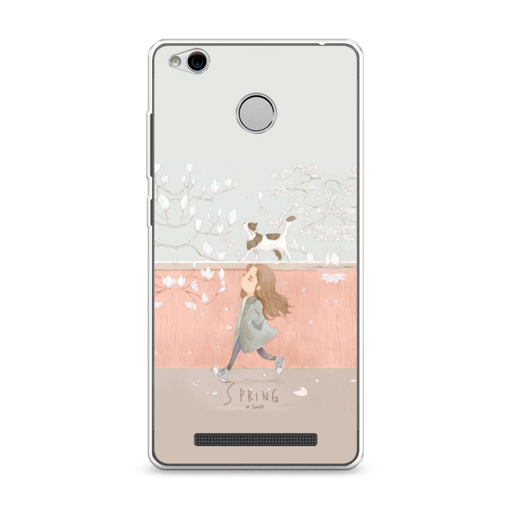 

Чехол Awog на Xiaomi Redmi 3 Pro (3S) "Девочка-весна", Разноцветный, 30950-7