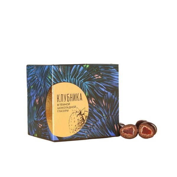 

Клубника в тёмной шоколадной глазури Velvet Noir, 150 г