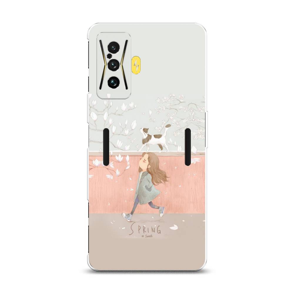 

Чехол Awog на Xiaomi Redmi K50 GE/F4 GT "Девочка-весна", Разноцветный, 314950-7