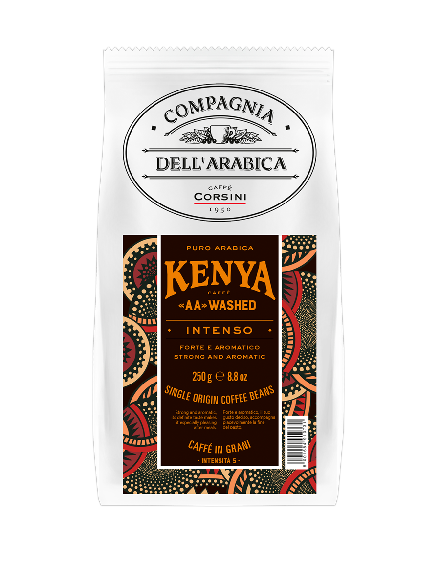Кофе Compagnia Dell'Arabica Kenya AA Washed в зёрнах 250 г
