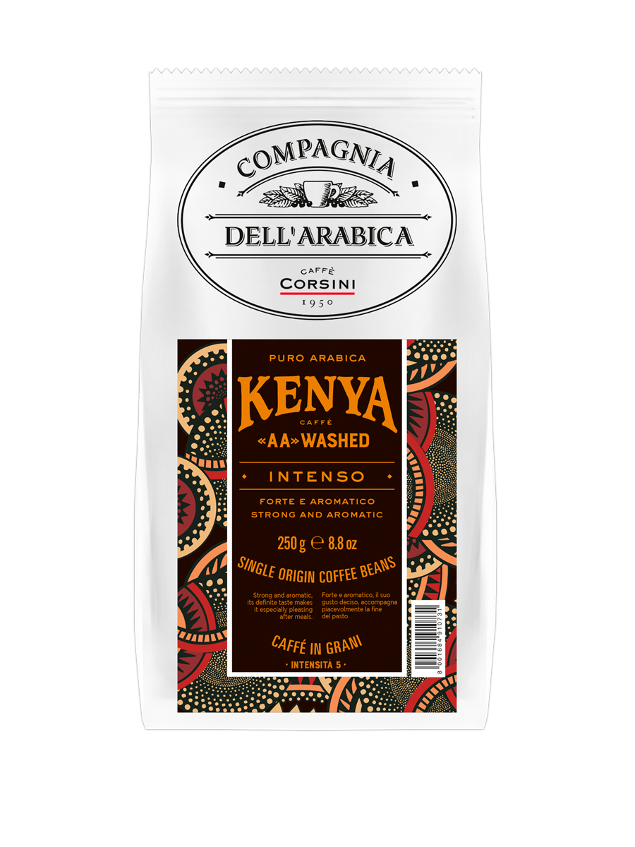 фото Кофе compagnia dell'arabica kenya aa washed в зёрнах 250 г