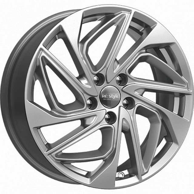 фото Колесный диск k&k кс883 (zv18 tiguan) 7x18 5x112 et43 d57.1 дарк платинум, арт.77181