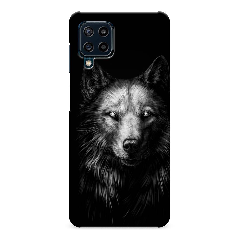 

Пластиковый чехол "Волк черно белый" на Samsung Galaxy M32