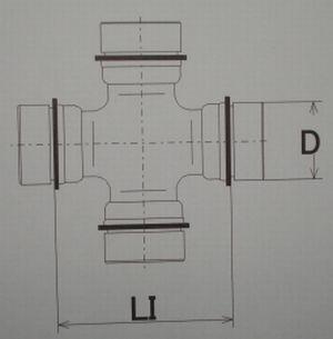 

Крестовина карданного вала (40.00x22.01)