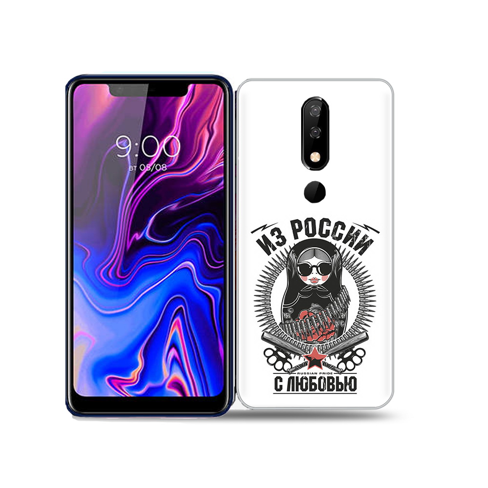 

Чехол MyPads Tocco для BQ 5732L Из России с любовью, Прозрачный, Tocco