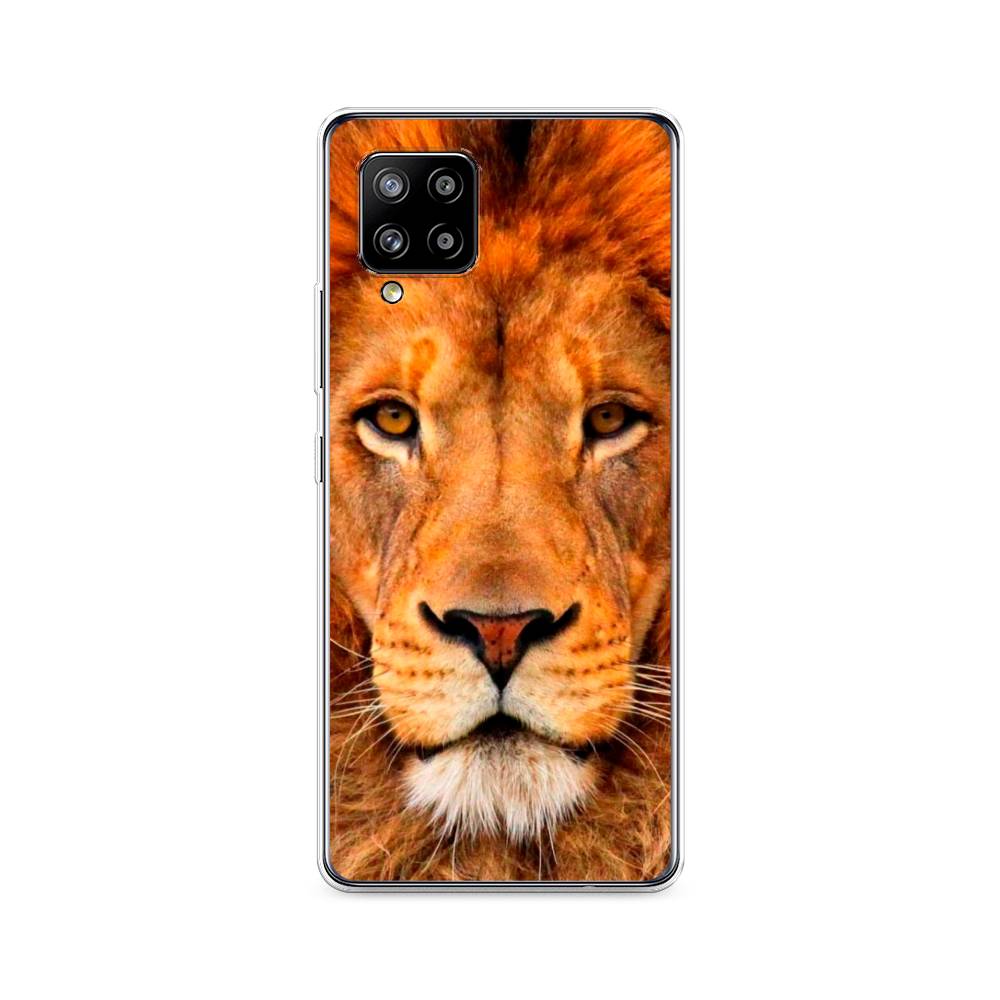 

Чехол на Samsung Galaxy A42 "Благородный лев", Оранжевый, 2101750-1