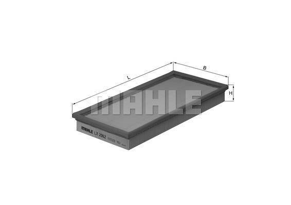 

Воздушный фильтр Mahle/Knecht LX2062