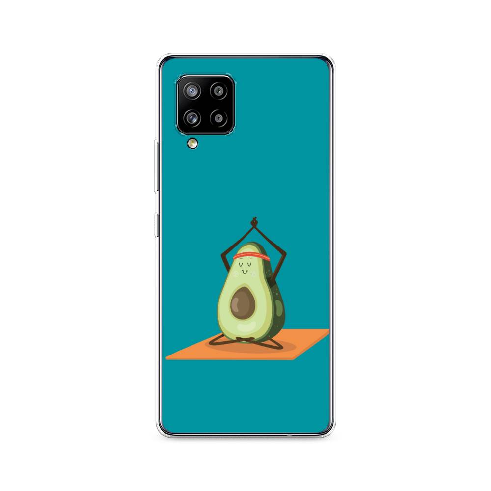 

Чехол на Samsung Galaxy A42 "Расслабься с авокадо", Голубой, 2101750-6