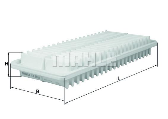 

Фильтр воздушный KNECHT LX 2634